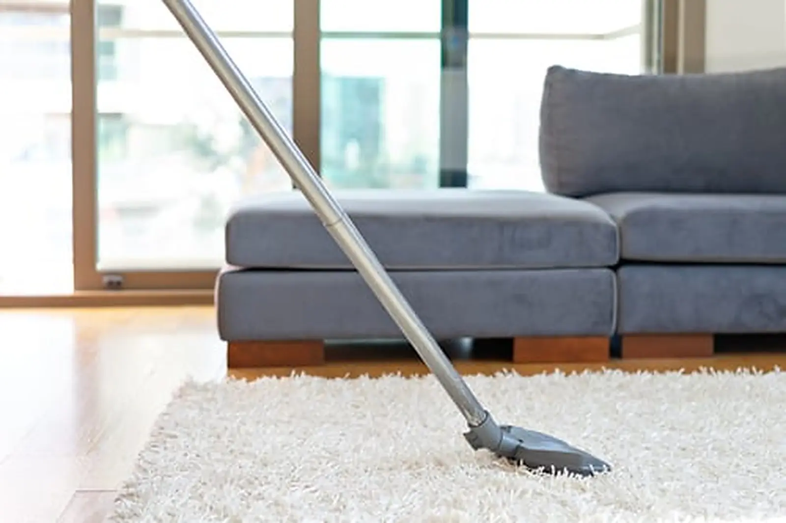 Cleaner Power team finishing a residential deep clean in Jersey City